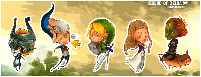 Illustration for article titled Borderlands, Bioshock, And Legend Of Zelda Stickers